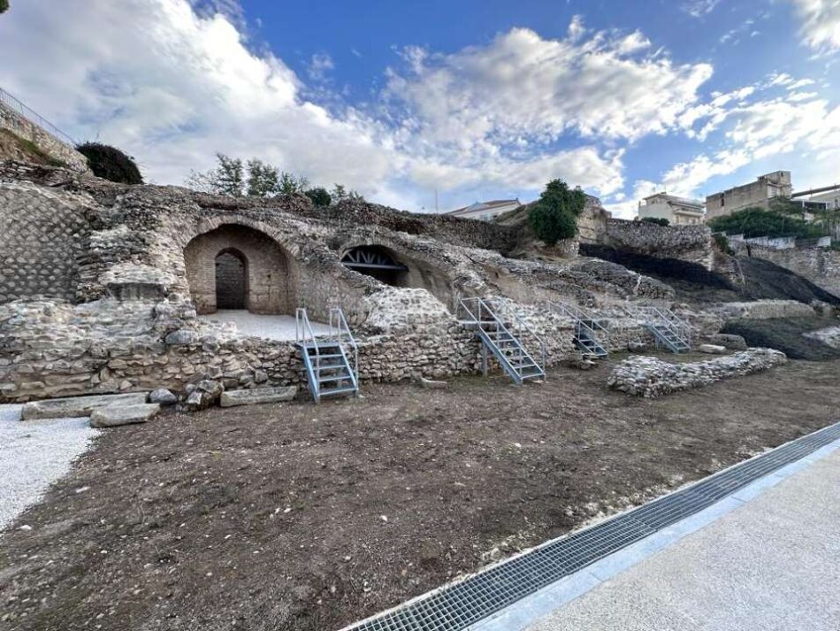 Αποκατάσταση σε τμήμα του Ρωμαϊκού Σταδίου Πάτρας                                               3 950x713