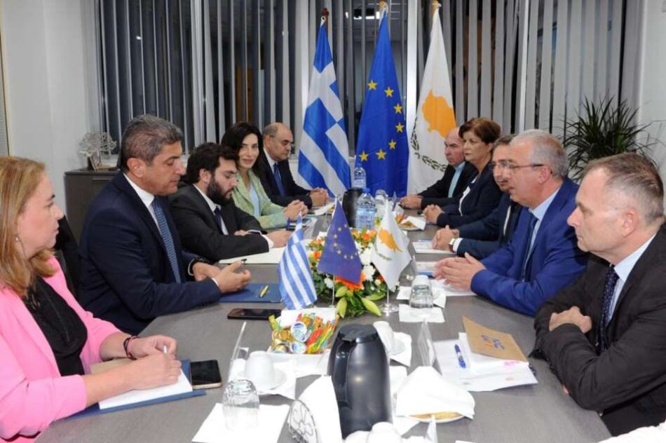 Συνάντηση Υπουργών Αγροτικής Ανάπτυξης Ελλάδας και Κύπρου                                                                                                              950x632