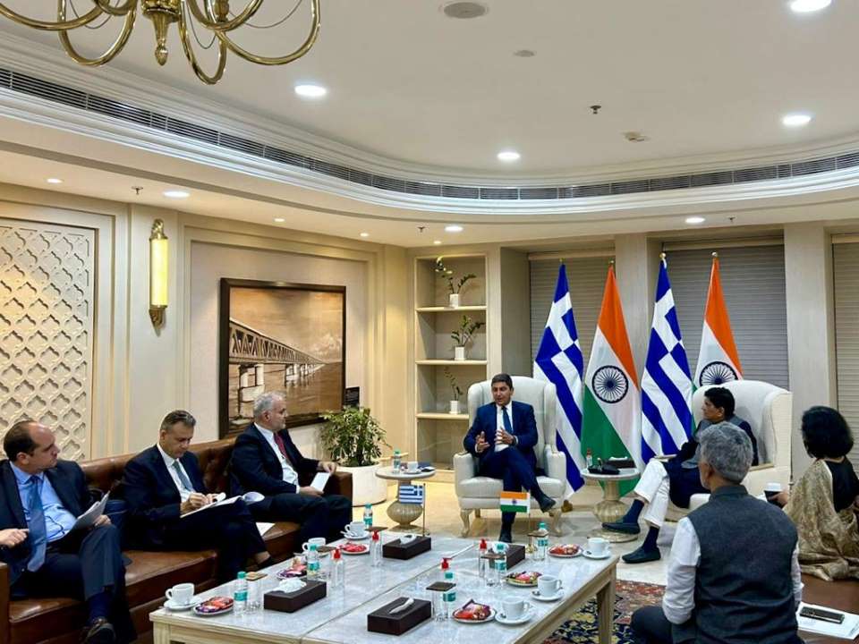 Συναντήσεις Λευτέρη Αυγενάκη με Ινδούς Υπουργούς                                                                                             1