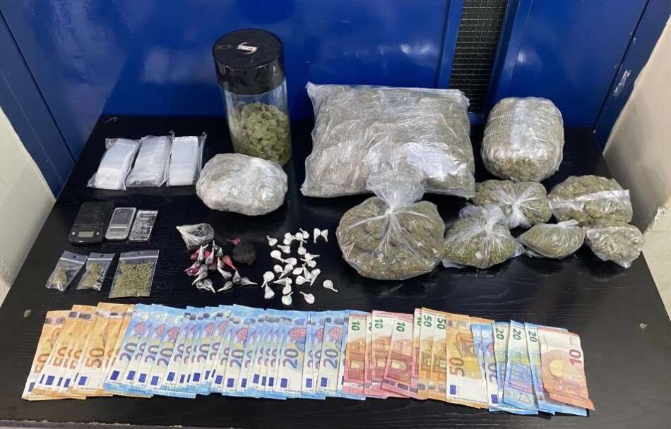 Συνελήφθησαν διακινητές ναρκωτικών στον Άγιο Παντελεήμονα                                                                                                               950x608