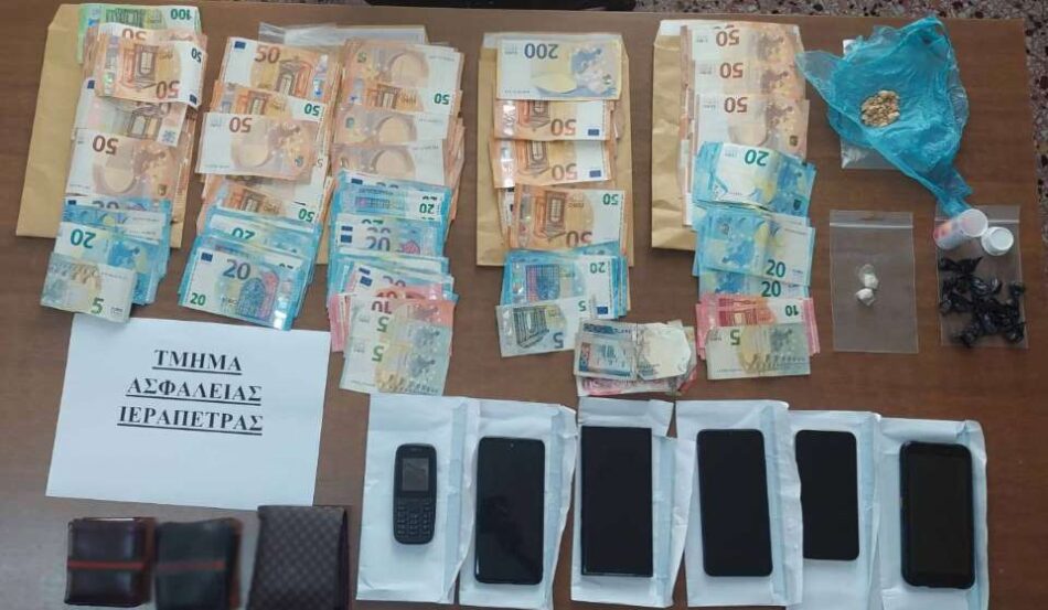 5 συλλήψεις εμπόρων ναρκωτικών στην Ιεράπετρα 5                                                                                    950x553
