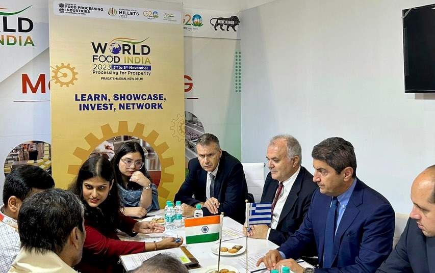 Συζητήσεις Αυγενάκη με Ινδούς υπουργούς για να γίνει η Ελλάδα κέντρο προώθησης προϊόντων και πύλη εισόδου της Ινδίας στην Ε.Ε. PHOTO 2