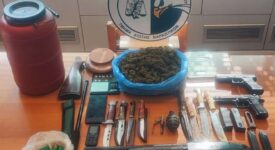 Ηράκλειο: Σύλληψη για παραβάσεις των νόμων περί ναρκωτικών ουσιών και όπλων                                                                                                                                            275x150