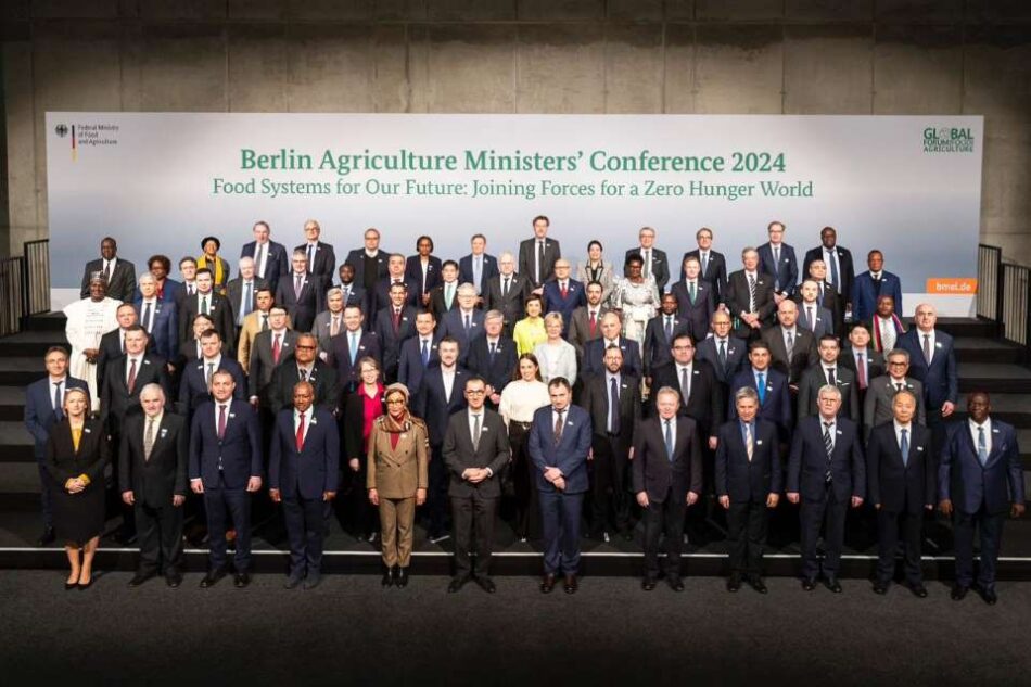 Βερολίνο: Κοινό ανακοινωθέν διάσκεψης 60 υπουργών Γεωργίας                                                      60                                   950x633
