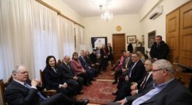 Συνάντηση του Δ.Σ. της Πα.Δ.Ε.Ε. με τον Περιφερειάρχη Ηπείρου παρουσία του Προέδρου της Βουλής των Ελλήνων