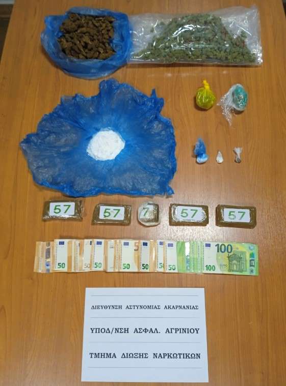 Σύλληψη για διακίνηση ναρκωτικών στην Αιτωλοακαρνανία