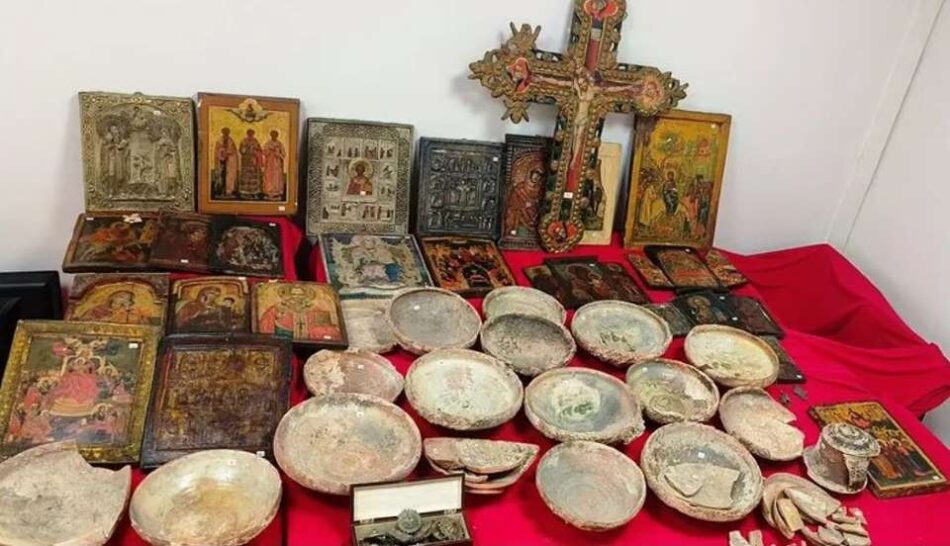 70χρονη στη Θεσσαλονίκη είχε δεκάδες αντικείμενα των Αρχαίων και Βυζαντινών χρόνων 70                                                                                                                                                       950x546