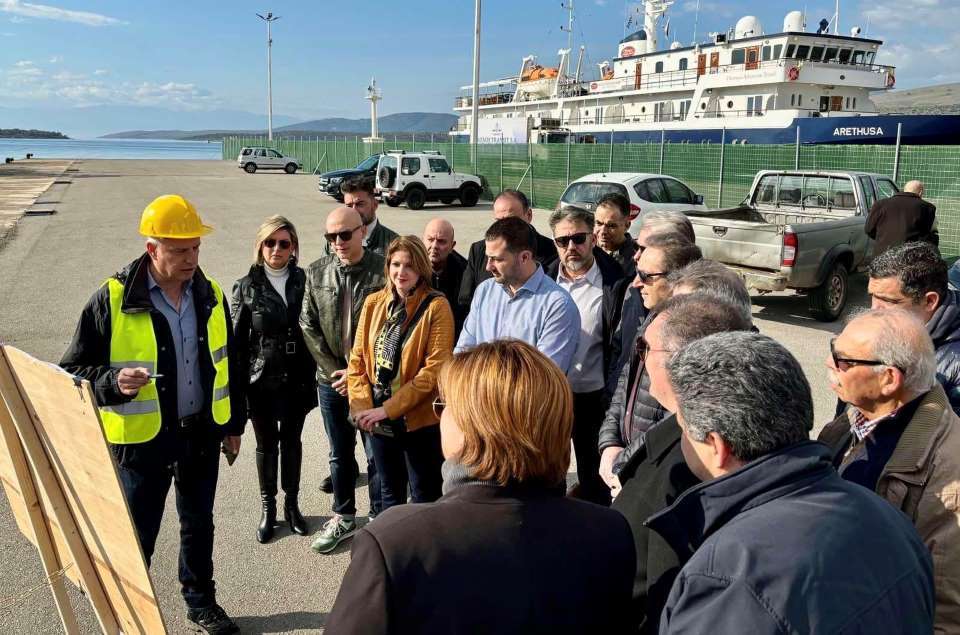 Ξεκίνησαν οι εργασίες για το νέο σύγχρονο λιμάνι Ιτέας spanos