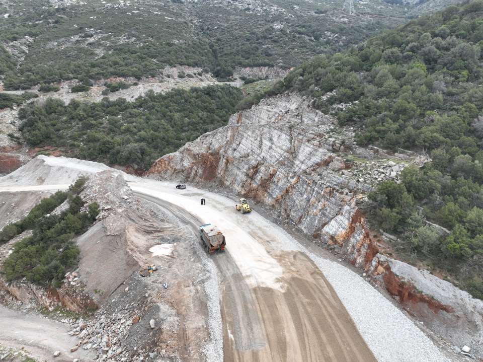 Προχωρούν οι εργασίες κατασκευής του νότιου οδικού άξονα της Εύβοιας styraportol22